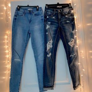2 pairs of SO jeans size 3